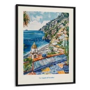 Coastal Landscape Art Print